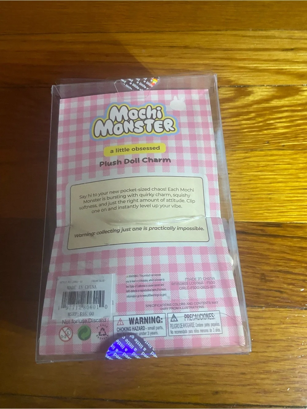 Mochi Monster Plush Doll Charm Pendant A Little Obsessed